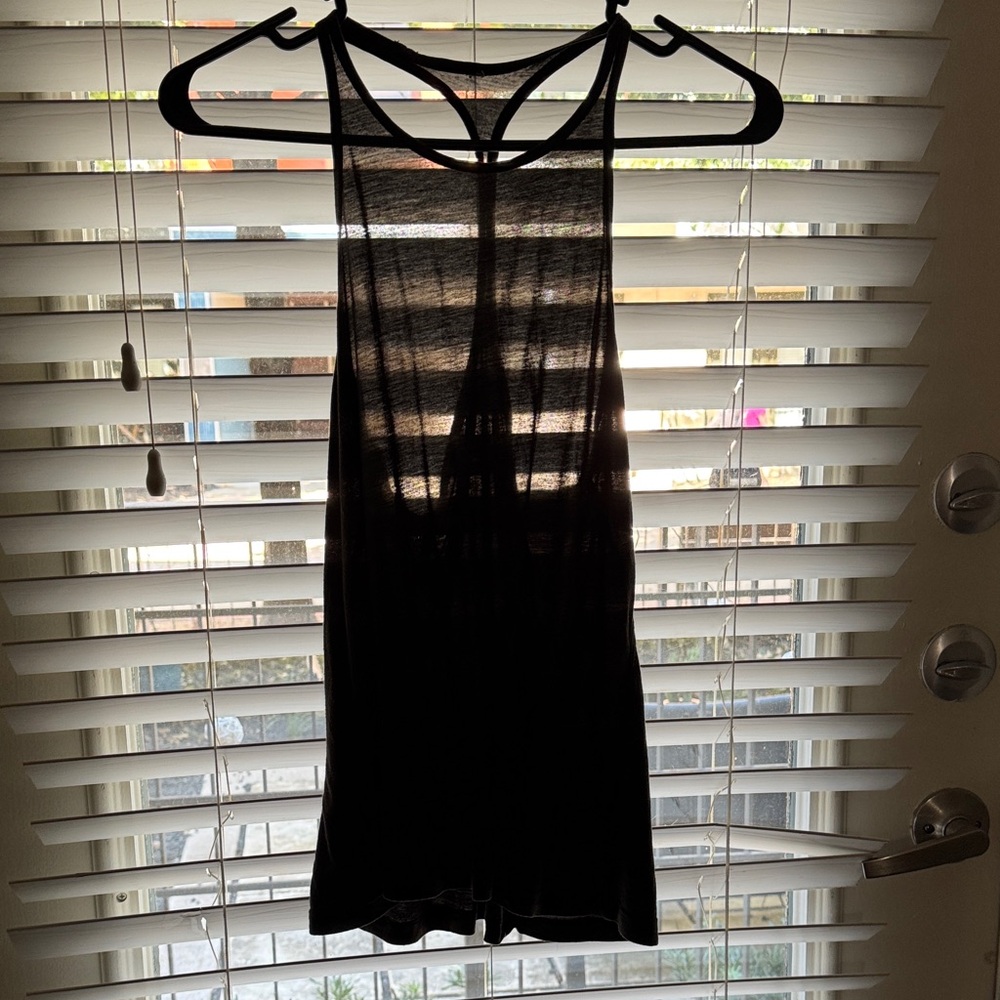 lululemon athletica Black Tank Top